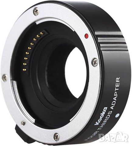 Адаптер за обективи 4/3 към mikro 4/3 за Olympus, Panasonic Lumix DC-GX9 .., снимка 6 - Чанти, стативи, аксесоари - 40979123