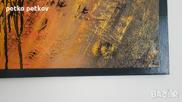 Абстрактнa картинa Luneful 2, снимка 4 - Картини - 36483126