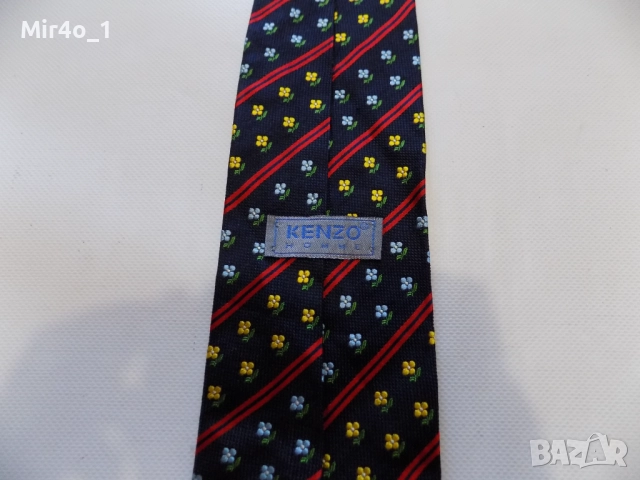 вратовръзка kenzo homme папионка мъжка оригинална копринена, снимка 5 - Други - 49822022