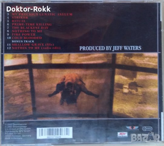 Annihilator – Waking The Fury (2002, CD) , снимка 2 - CD дискове - 42026946