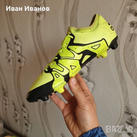 професионални бутонки  adidas X 15.1 FG/AG   номер 43,5-44, снимка 15 - Футбол - 40312495