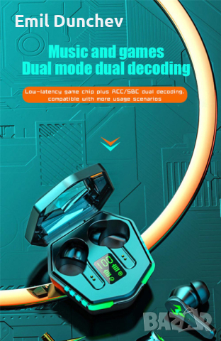 Безжични слушалки N35X, снимка 3 - Bluetooth слушалки - 43315620