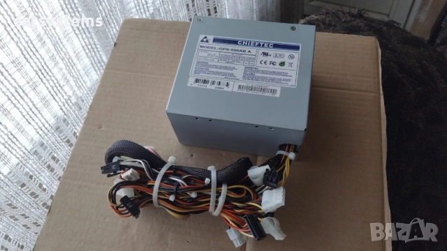 Компютърно захранване 550W Chieftec GPS-550AB A 120mm FAN, снимка 6 - Захранвания и кутии - 52516795