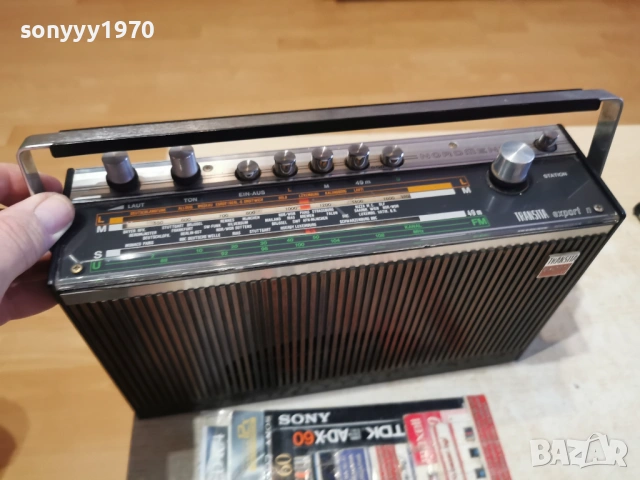 NORDMENDE TRANSITA EXPORT N TYP 107 ВНОС SWISS 0102262033, снимка 2 - Радиокасетофони, транзистори - 53307864