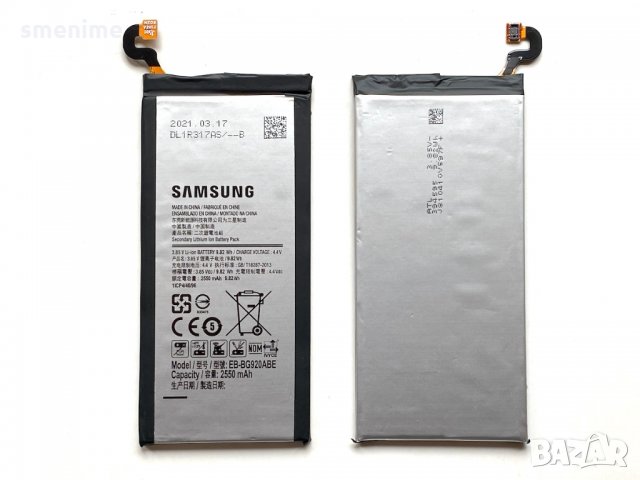 Батерия за Samsung Galaxy S6 G920F EB-BG920ABE, снимка 1 - Оригинални батерии - 34412409