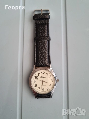 Мъжки ръчен часовник Mingdu работещ QUARTZ , снимка 2 - Мъжки - 53393074