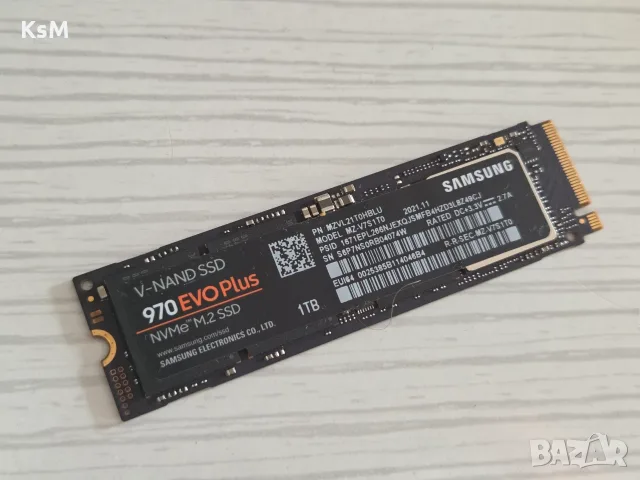 SSD Samsung 970 EVO Plus 1TB NVMe M.2 ссд самсунг ево 1тб