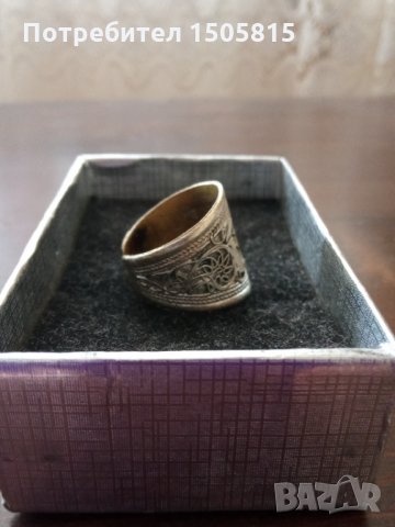 Уникален, старинен прьстен от Тибет от мед, снимка 9 - Антикварни и старинни предмети - 34116996