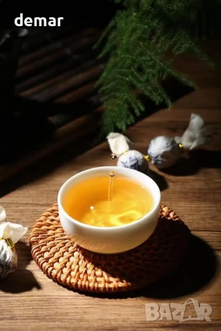 Исландски чай „Петте села“ с малки драконови перли, по една перла на запарка, снимка 6 - Хранителни добавки - 51104222