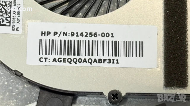 HP 2,5" SATA Caddy+FAN EliteDesk/ProDesk 400/600/800-G3 USFF (SPS:350.06N04.00011), снимка 5 - Кабели и адаптери - 50454567