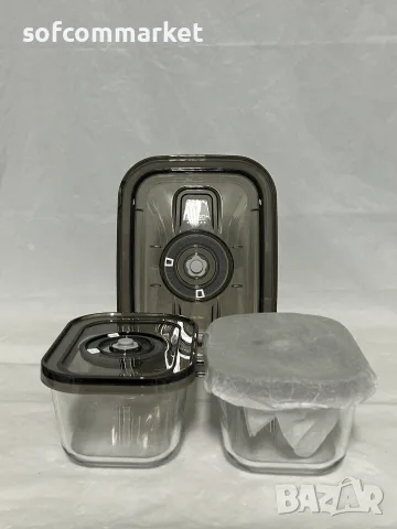 Комплект съдове за вакуумиране CASO VacuBoxx Eco-Set (3 бр.) , снимка 4 - Кутии за храна - 55953158