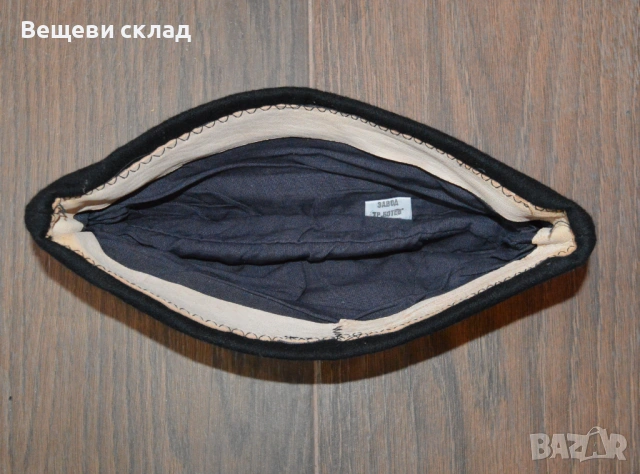 Флотско зимно кепе пилотка на ВМС, снимка 2 - Антикварни и старинни предмети - 53270585