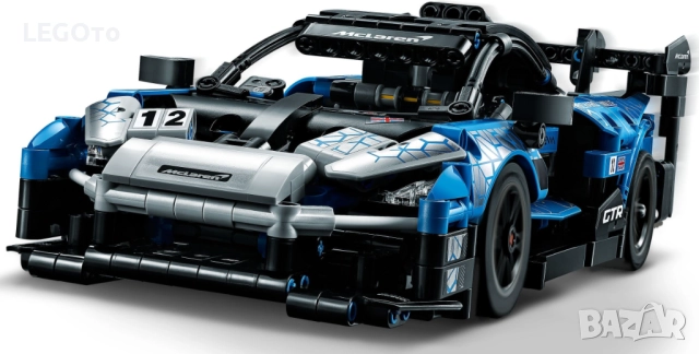 НОВО ЛЕГО 42123 Техник  - Макларън Сена GTR LEGO 42123 TECHNIK - McLaren Senna GTR, снимка 2 - Конструктори - 52452373