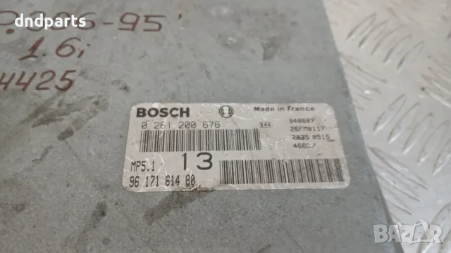 Компютър Peugeot 306 1.6i 1995 0261200676 9617161480 306 (1993-2001), снимка 2 - Части - 56135021