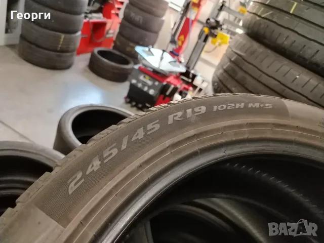 4бр.зимни гуми 245/45/19 Pirelli, снимка 5 - Гуми и джанти - 56336557