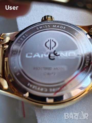 Candino swiss 2 год. гаранция швейцарски часовник кандино сапфир, снимка 5 - Мъжки - 53141891