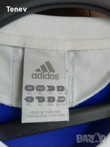 Adidas Climalite оригинална мъжка синя тениска фланелка Адидас XL, снимка 5 - Тениски - 41628505