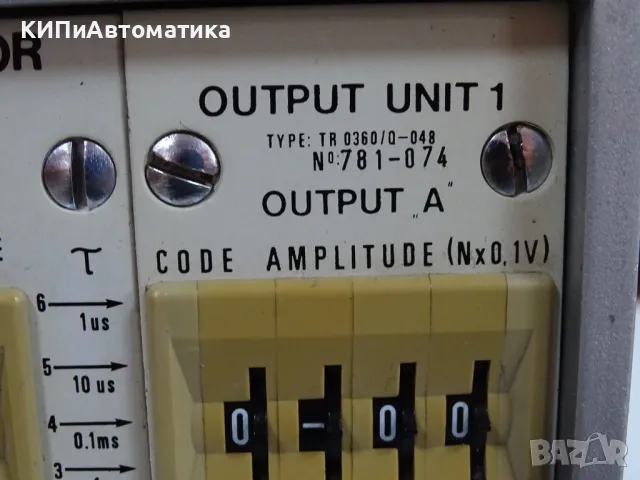 генератор TR0360/0007 Digital Pulse Generator за части, снимка 6 - Други машини и части - 49739949