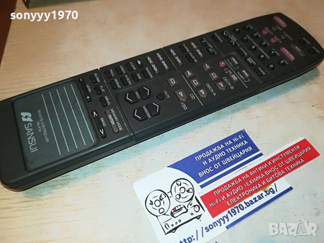 SANSUI RS-F14 AUDIO REMOTE 2102230831, снимка 3 - Други - 39748233