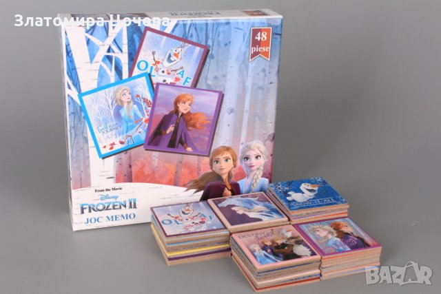 Игра памет - FROZEN, снимка 1 - Игри и пъзели - 35883865