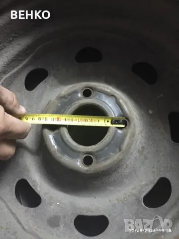 стоманени джанти 4 по 108 15