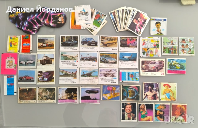 Картинки от дъвки- Серии, редки отделни!!