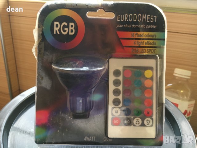 RGB Led лампа GK10