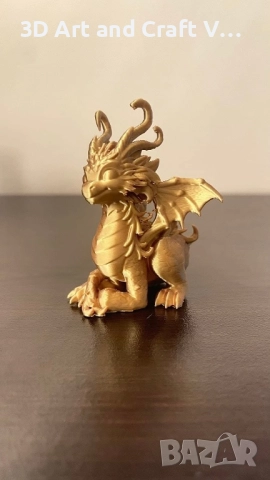 Декоративна фигура Златно драконче