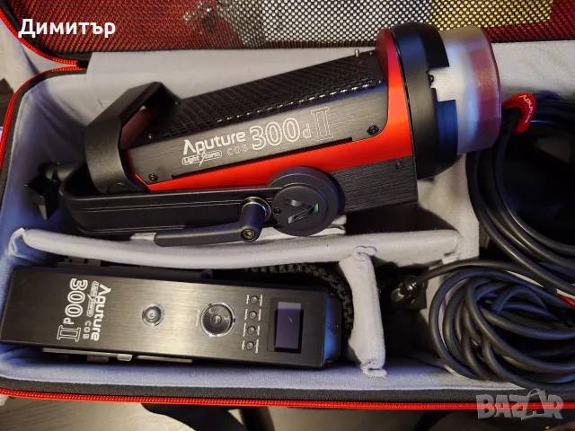 LED осветление Aputure LS C300D II, софтбоксове и C-Stand