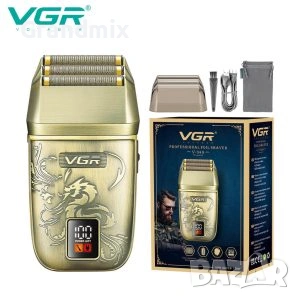 Електрическа самобръсначка с тройна титанова мрежа, снимка 2 - Електрически самобръсначки - 53494718