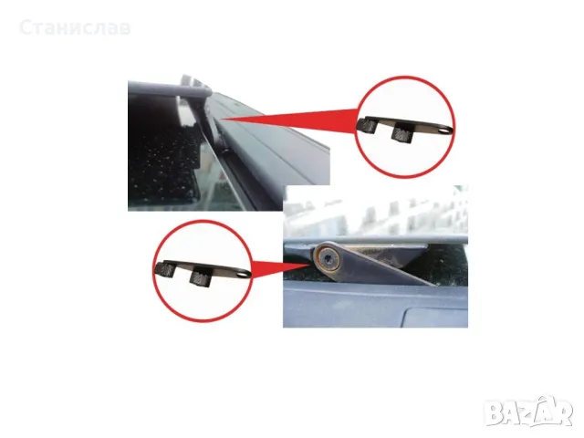 Renault Megane 2 и Scenic 2 Елемент за люк, снимка 4 - Части - 50390061