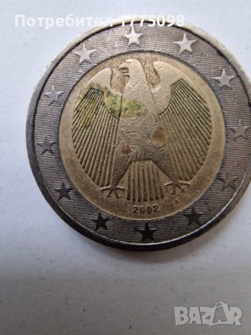 Продавасе 2 евро 2002г А, снимка 4 - Други услуги - 53836456