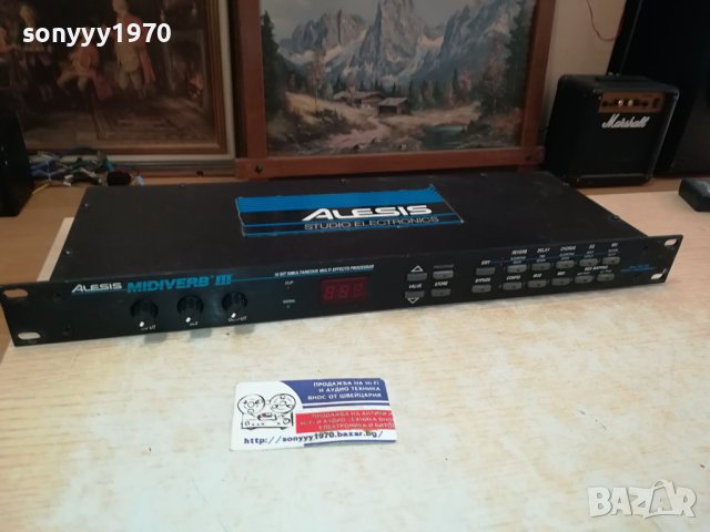 alesis-9V AC-внос swiss 0610231620L1EKD, снимка 6 - Ресийвъри, усилватели, смесителни пултове - 42460308