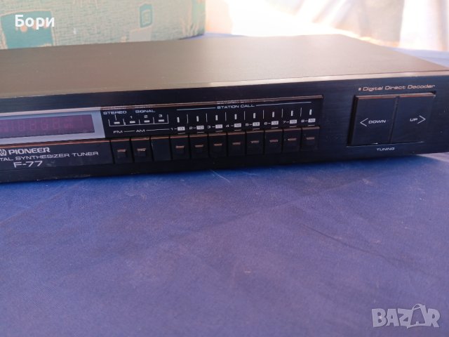 Pioneer Digital Tuner F-77 Stereo, снимка 4 - Радиокасетофони, транзистори - 44357847