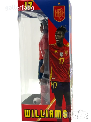 Фигурка на Williams с екип на Испания и номер 17, снимка 3 - Фигурки - 51263044