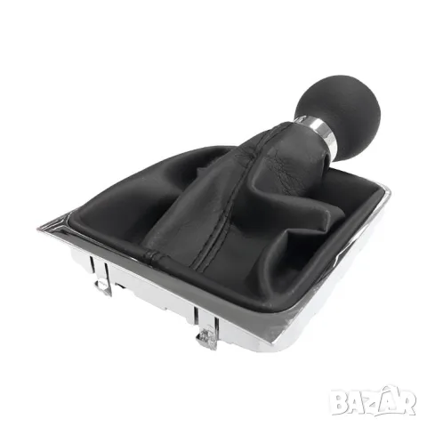 Топка за ръчен скоростен лост с маншон и черен конец за VW Passat B6 2005-2010, 5 скорости, снимка 2 - Аксесоари и консумативи - 55860598