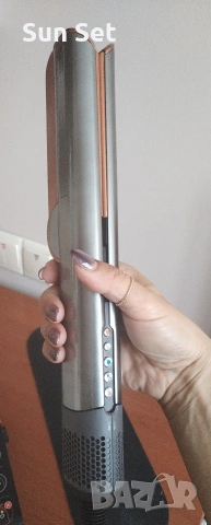 Преса за коса Dyson - HT01 Airstrait, 140°C, Nickel/Cooper, снимка 3 - Друга електроника - 53584057