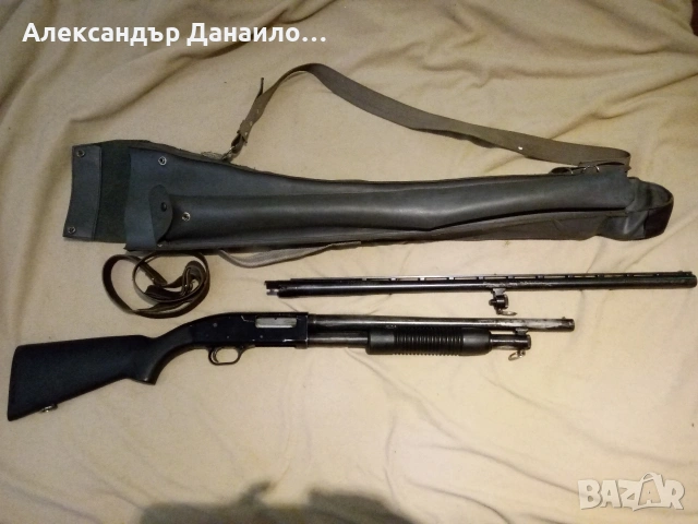 ловна пушка Маверик 12 к.с две цеви, къса и дълга 