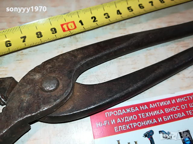 СТАРИ КЛЕЩИ ОТ ГЕРМАНИЯ 1904221423, снимка 6 - Антикварни и старинни предмети - 36507765