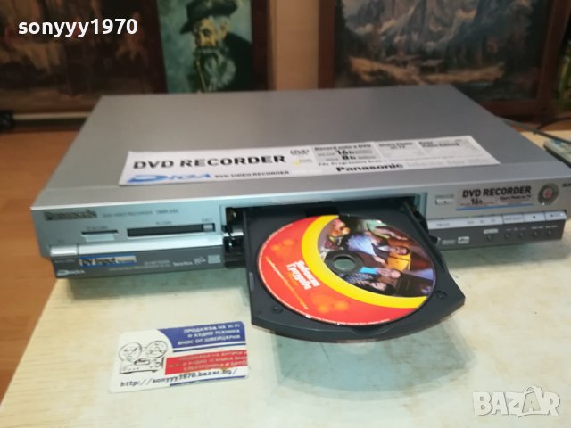 PANASONIC DMR-E65EG DVD RECORDER 1002241728, снимка 2 - Плейъри, домашно кино, прожектори - 44229075