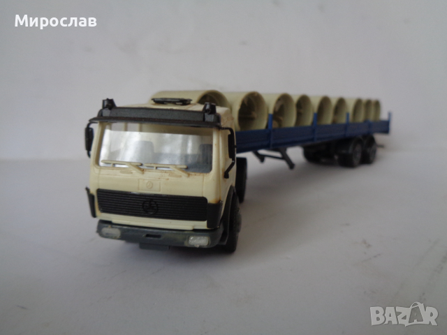 KIBRI H01/87 MERCEDES BENZ КАМИОН МОДЕЛ ИГРАЧКА , снимка 4 - Колекции - 44583707