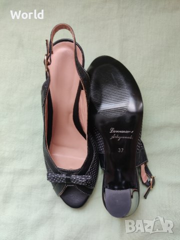 Дамски сандали от естествена кожа, снимка 3 - Сандали - 40851334