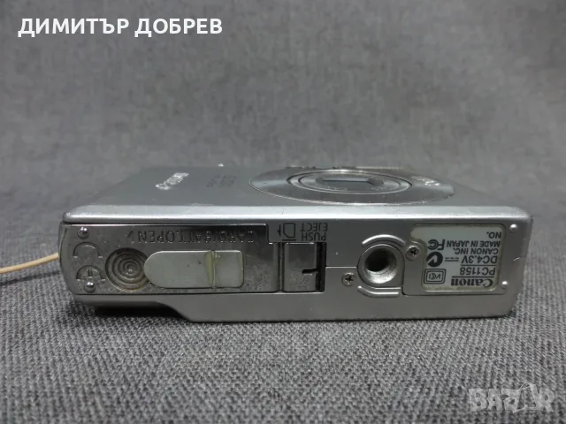 ЦИФРОВ ФОТОАПАРАТ CANON DIGITAL IXUS 55 5.0MP CCD DIGITAL CAMERA Y2K DIGICAM, снимка 7 - Фотоапарати - 55722755