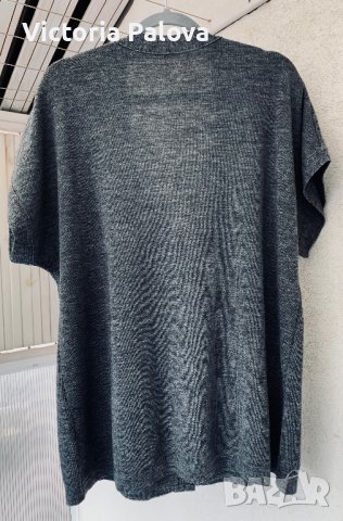 Свободна голяма жилетка 100% меринос, снимка 6 - Жилетки - 39493739