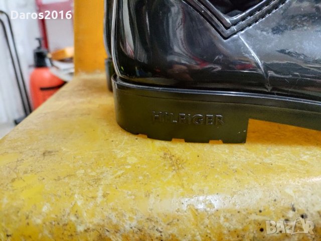 Страхотни дамски ботуши Tommy Hilfiger номер 40, снимка 6 - Дамски ботуши - 34090977