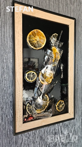 „Картина с епоксидна смола по поръчка – според хоби и идея“ мъжки подарък, снимка 8 - Други - 53047374