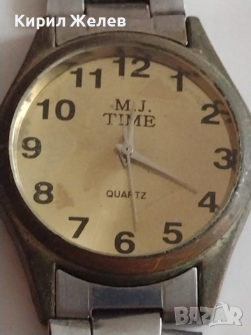 Мъжки часовник стилен дизайн M.J. TIME QUARTZ много красив - 26537