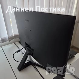 Монитор Samsung - Essential S3 S36C 27C366, 27'', FHD, VA, Curved, черен, снимка 3 - Монитори - 52017981