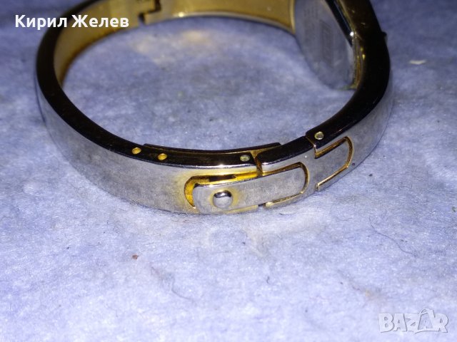 Q&Q QUARTZ СТИЛЕН МОДЕН МАРКОВ ЯПОНСКИ ДАМСКИ ЗЛАТИСТ ЧАСОВНИК Тип ГРИВНА Кю и Кю 36576, снимка 6 - Дамски - 39894441