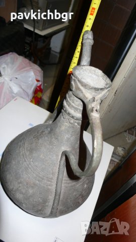 Турски ибрик, снимка 3 - Антикварни и старинни предмети - 44310895